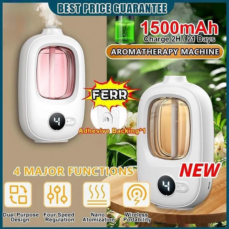 Dispositivo automatico per aromaterapia WC domestico deodorante per ambienti macchina per aromaterapia diffusore di oli essenziali umidificatore ricaricabile