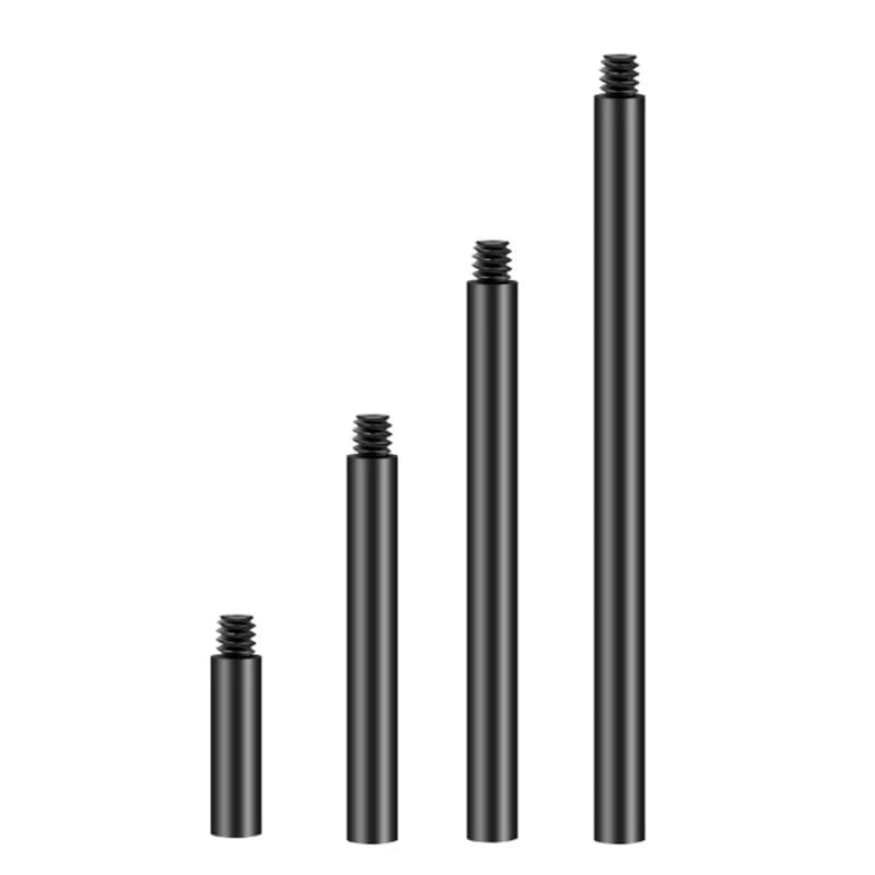 Extended duty for camera Extended aluminium rod with 1/4" threaded end for monopoly tripods Extension