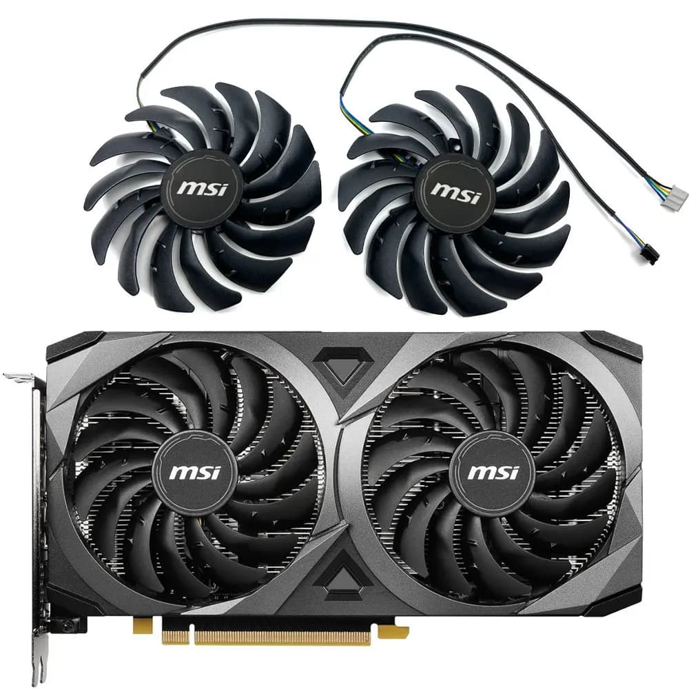 NUOVA ventola GPU 95MM PLD10010B12HH RTX 3060 Ventus 2X, per MSI Ventus GeForce RTX 3060、3060TI、3070 VENTUS 2X ventola di raffreddamento della scheda video