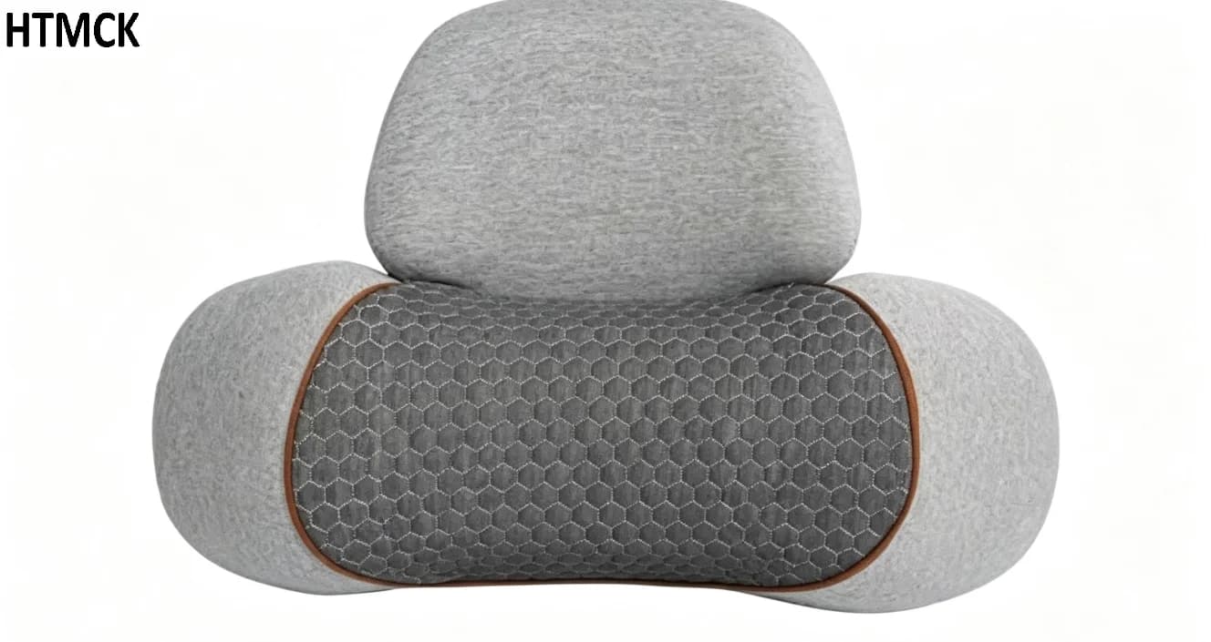 Electric Neck Massage Cervical Cushion Warm Compression Elasticized Collar Heating Vibration Neck Massage Bearing Back Traction