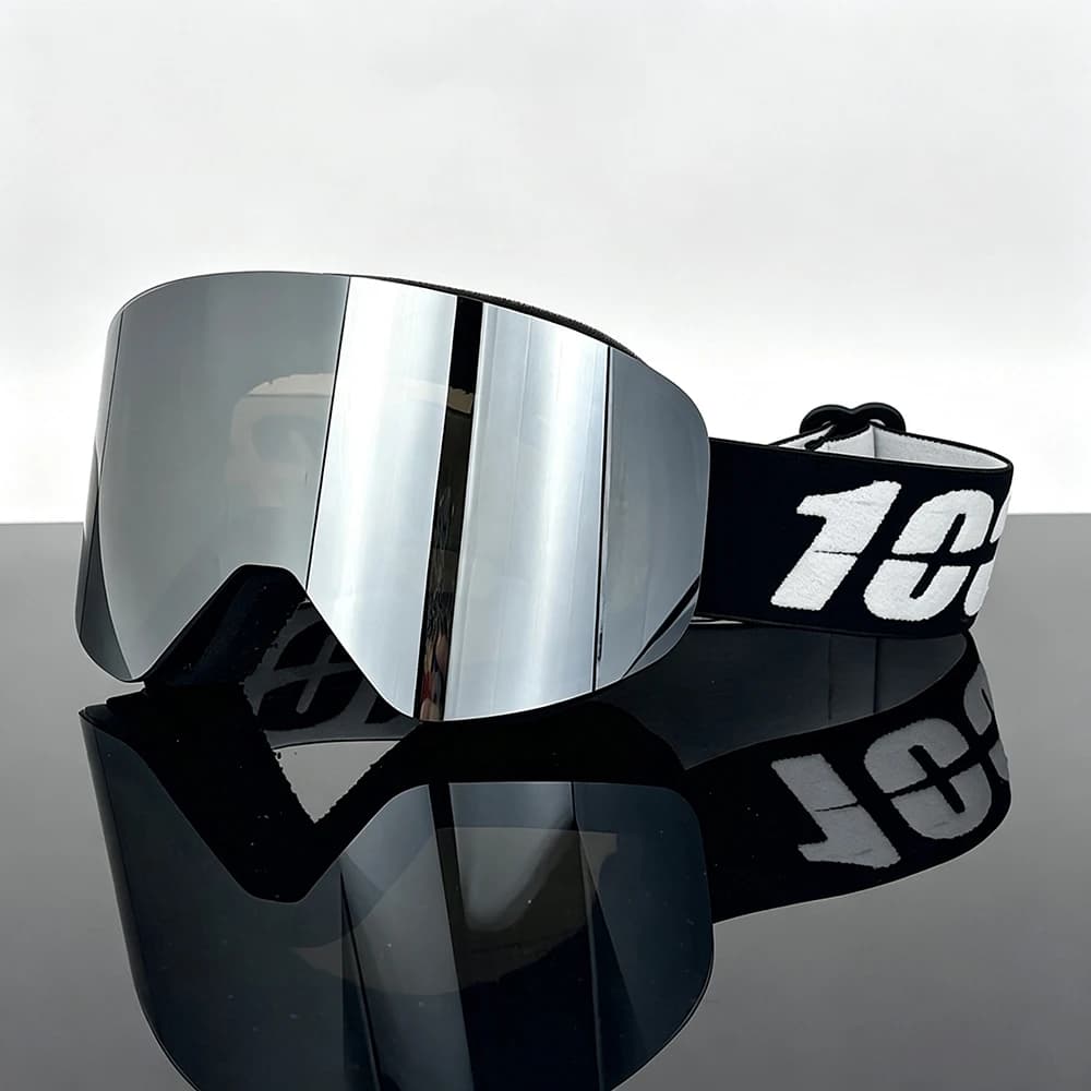 Magnetic Ski Goggles with Quick-Change Double Lens UV400 Anti-fog Ski Glasses Men Women Mountaineering Snowboard Snow Goggles