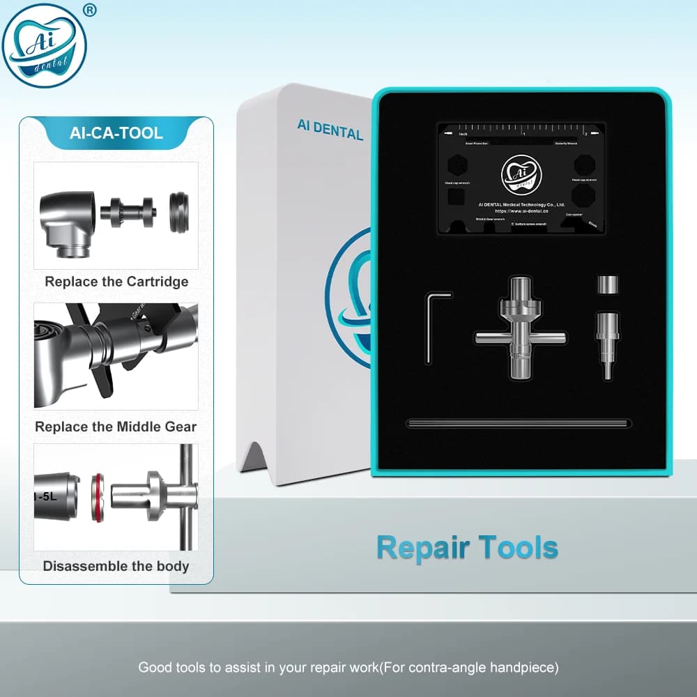 AI-CA-TOOL Dental Disassembly and Repair Tools Kit For E-type Low Speed Contra Angle AI Dental Brand Handpiece