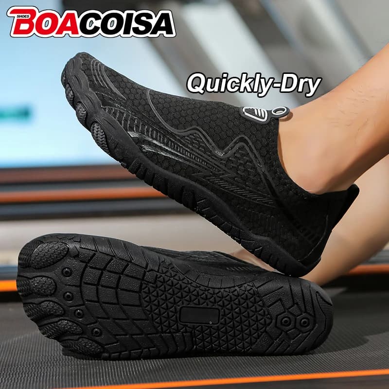 Men's Water Shoes Nudefoot beach Aqua Socks Sneakers Women's Fast Drying Gym Sport Surf Dives Swimming Snorkeling Yoga Shoes