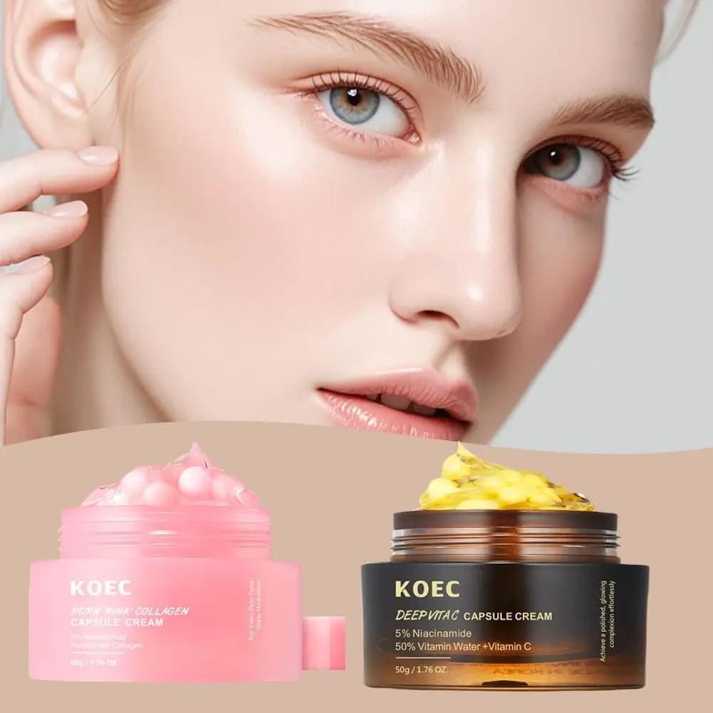 KOEC 5% Niacinamide Hydrolyzed Collagen Deep Moisturizing Jelly Cream Moisturizing Cream Moisturizing and nourishing cream for skin care