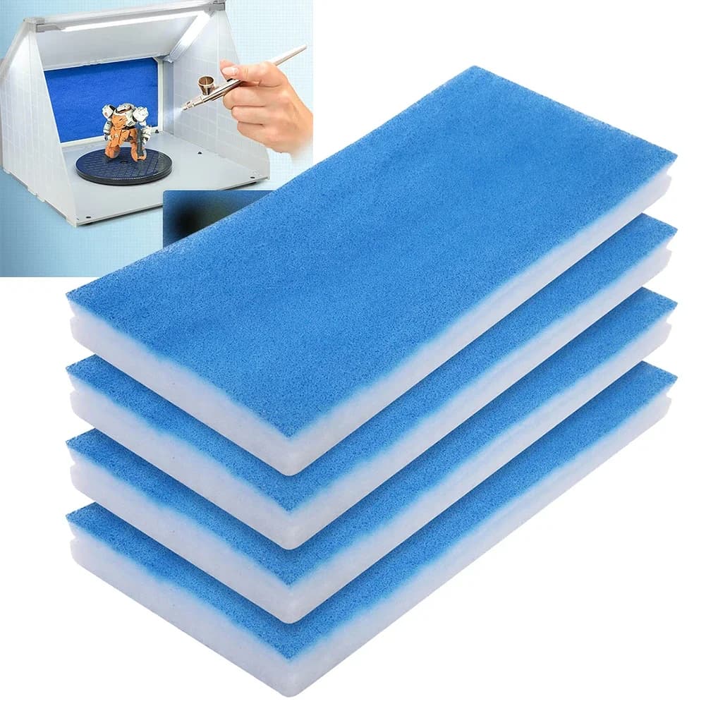 2PCS Vernice Spray Cabina Filtri Sostituibile Cabina di Spruzzo Materiale del Filtro Dell'aria Per Purificatori D'aria E Deumidificatori 40x18.5x1.5cm