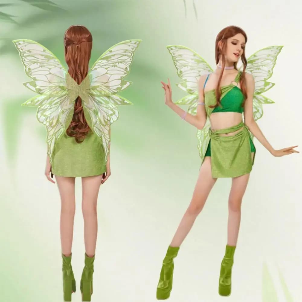 Magical Adults Fairy Wings Girls Sparkling Angel Wings Costume Wings for Halloween Costume Dress up Party Favor Christmas Gift