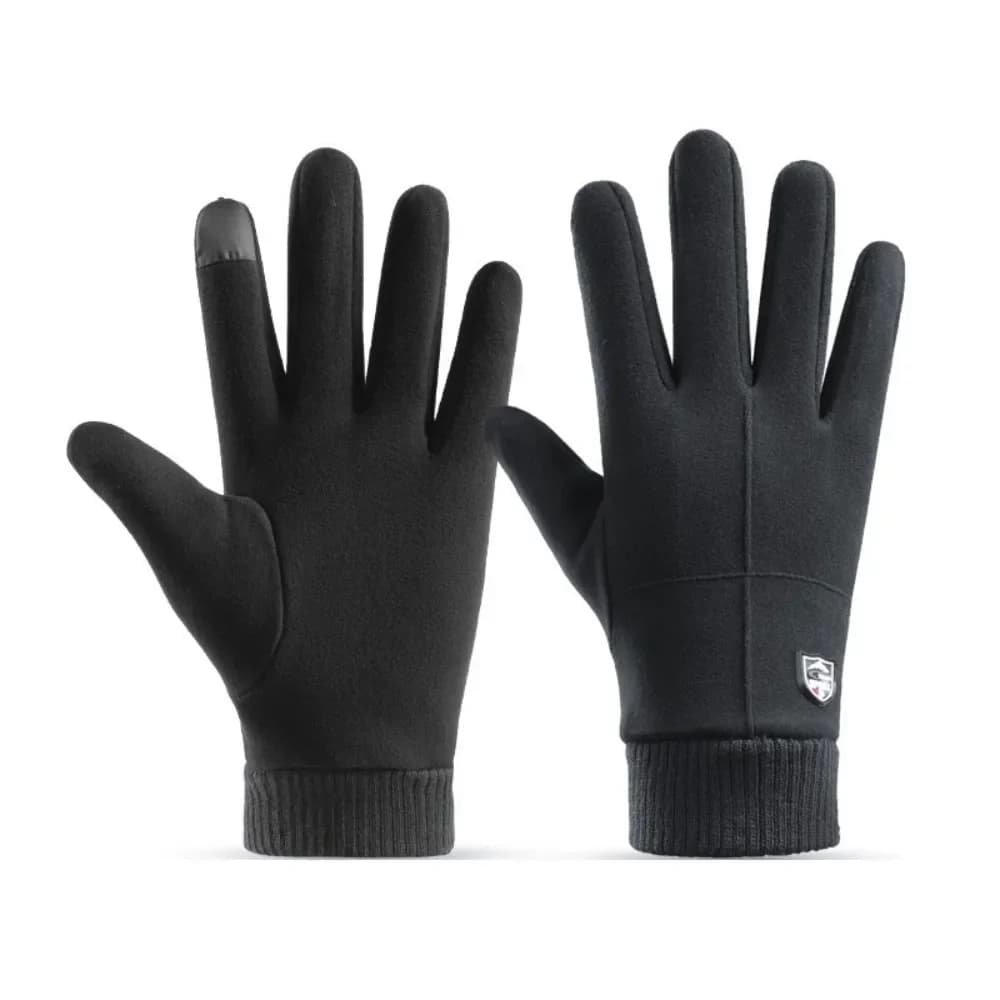 Nuovi Guanti Invernali Touch Screen a Dita Intere, Caldi e Antivento, Stile Retrò, per Guida e Ciclismo