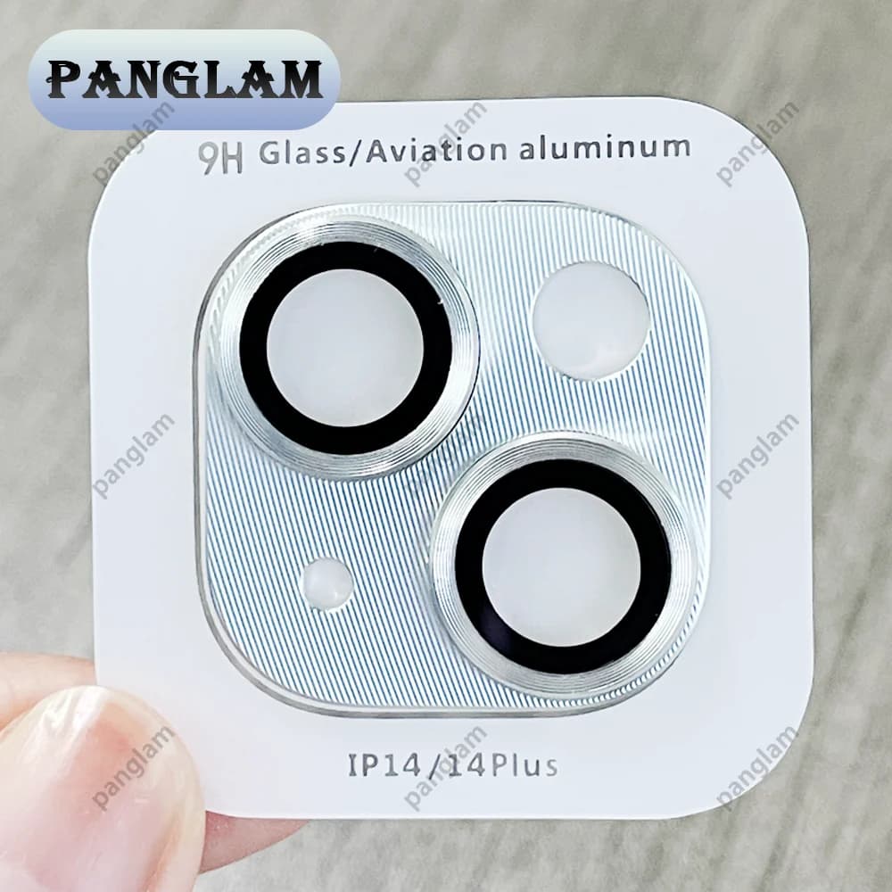Glass protection for camera lens in metal for iPhone 11 12 13 14 15 Pro Max Mini 14Plus 15Plus High Definition glass rear lens
