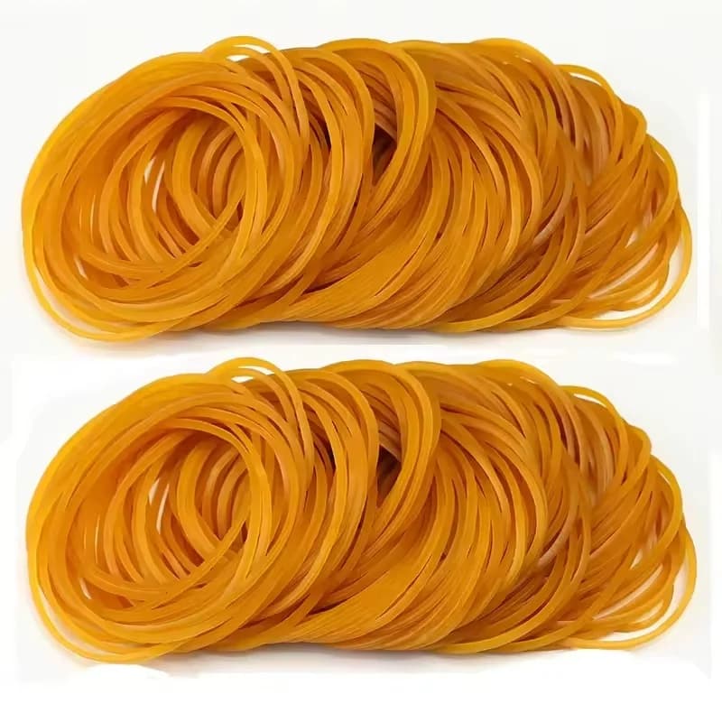100/300/1000 pieces of elastic rubber, high elasticity, resistant to high temperatures, for office packaging, latex elastic.