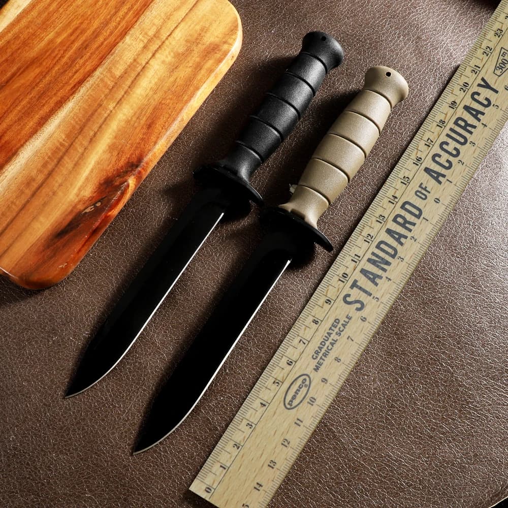 Fixed steel knife 440C for outdoor adventures, fishing, camping, hunting, kitchen, fruit, EDC tool, fixed blade knife