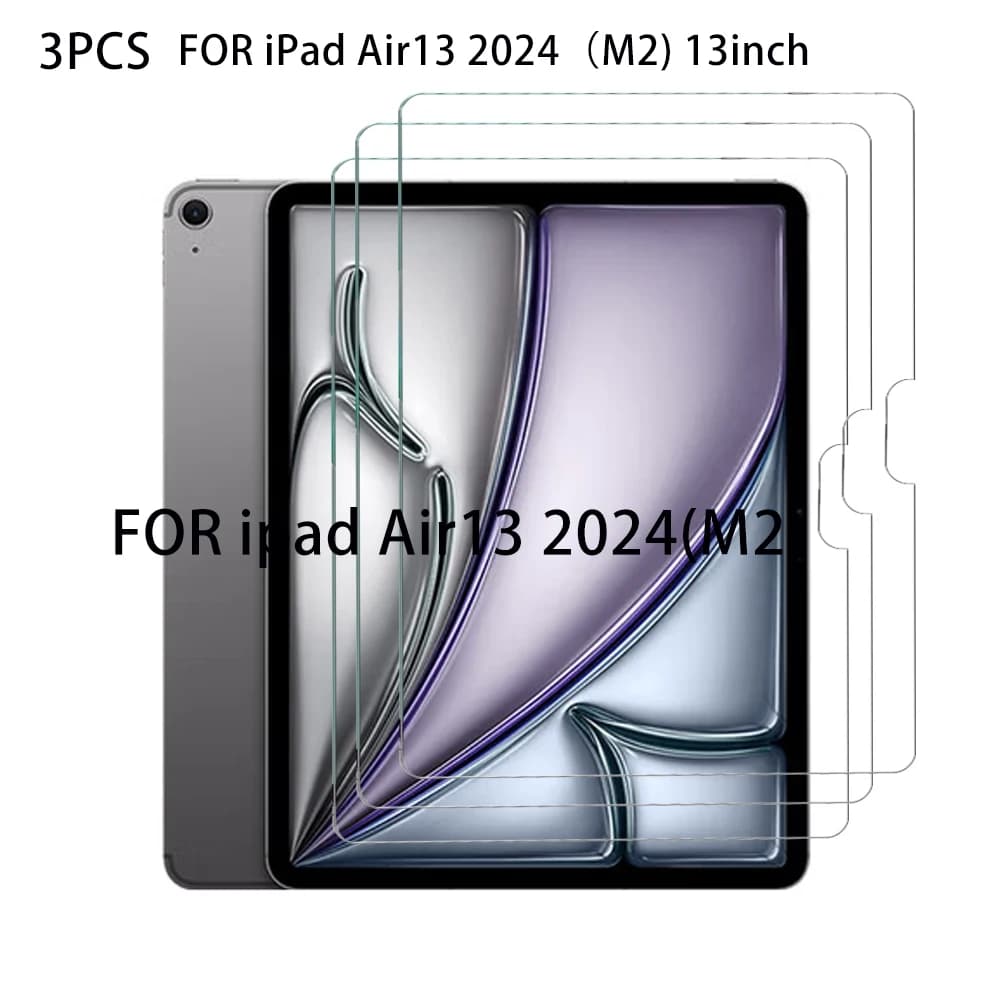 3PCS HD Tempered Glass Screen Protector For iPad Air 2025(m3) IPAD Air 11inch 2025(M3) IPAD Tablet Anti Scratch Protective Glass