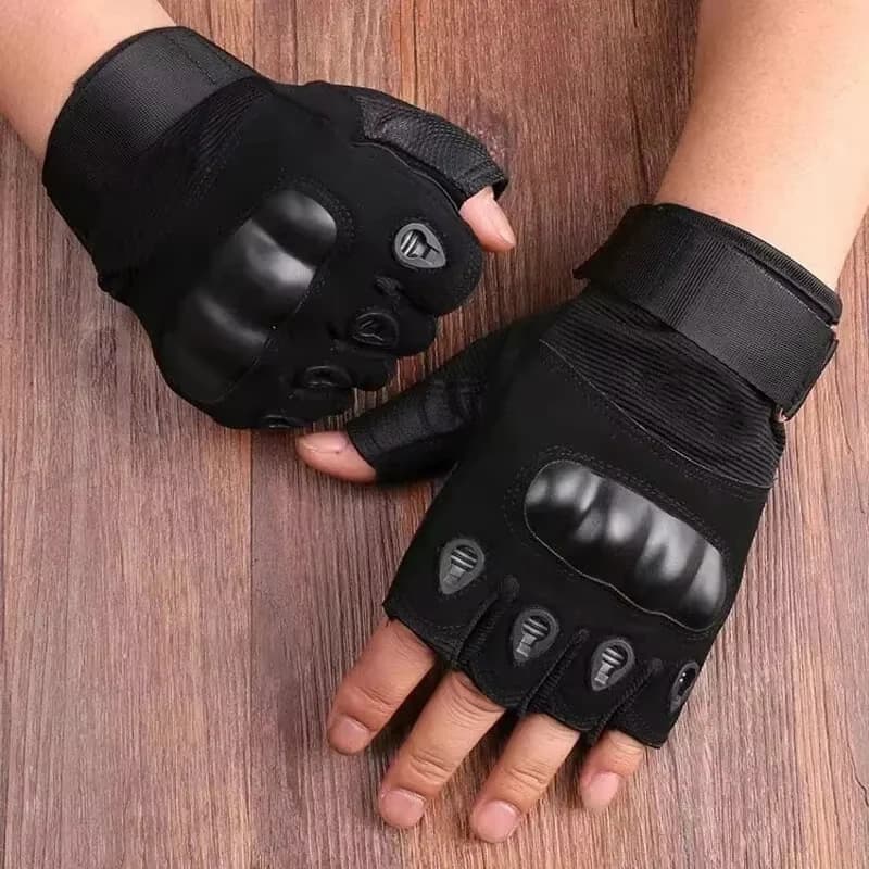 Universal protective gloves with half fingers Breathable and durable glove for training, fitness, non-slip cycling, outdoor