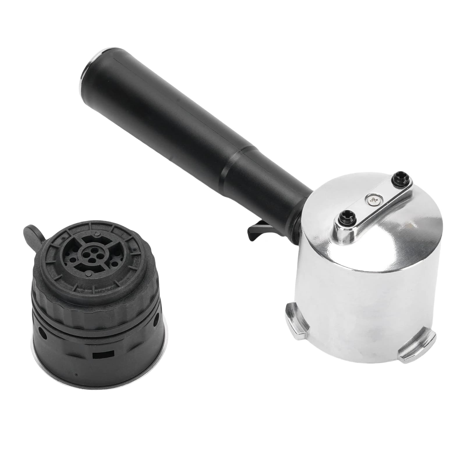 Maniglia per macchina da caffè adatta per parti di portafiltro di ricambio Donlim per cialde di caffè da 51 mm Accessorio da cucina Maniglia per macchina da caffè