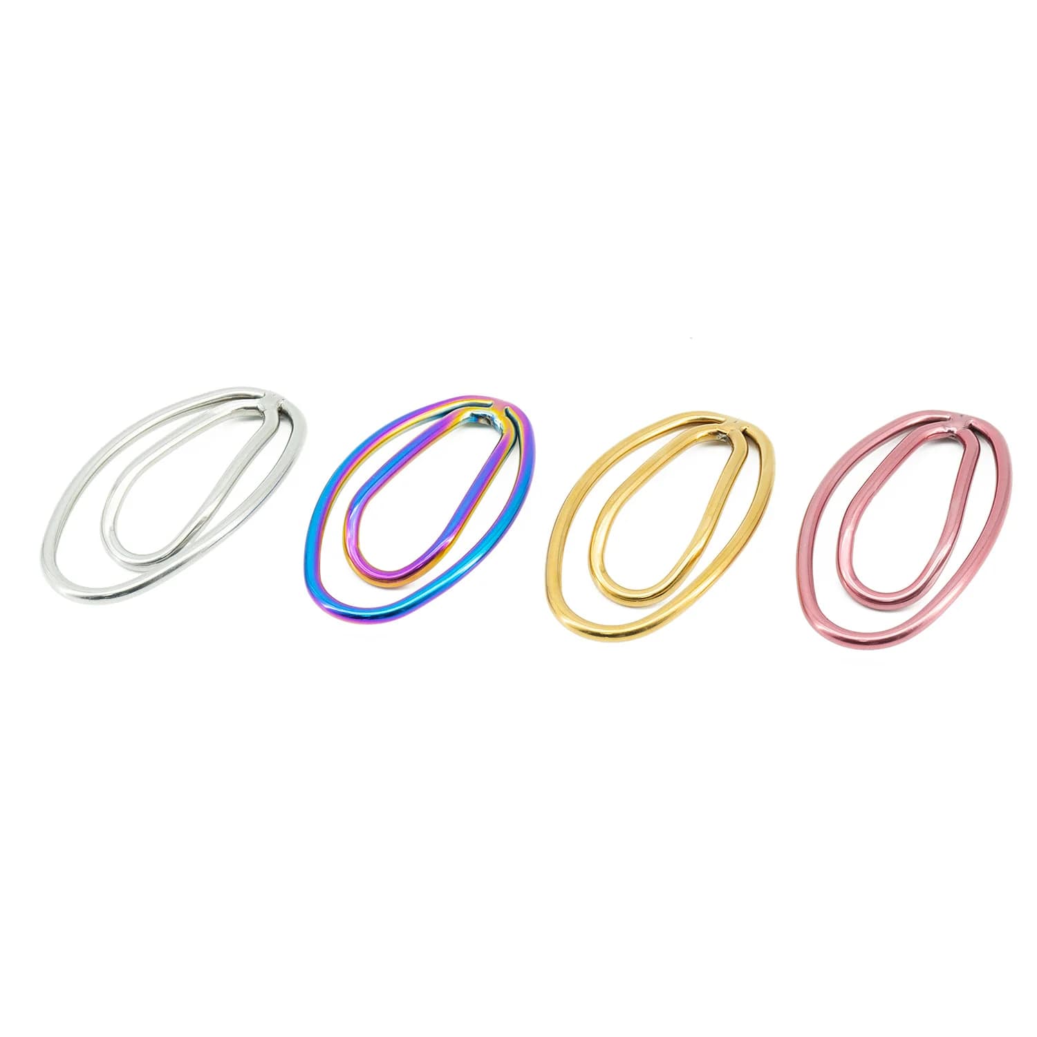 304 stainless steel small male chastity clip discreetly conceals stiffs, perfect for cross-dressers