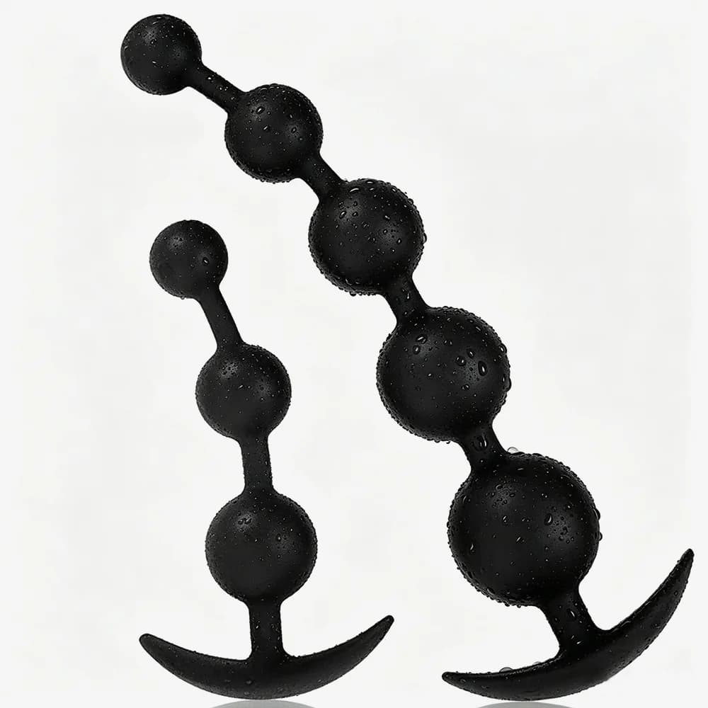 Silicone Anal Beads Dilator Big Anals Balls Long Ass Anus Butt Plug Hard Anal Plug Buttplug Anal Sex Toys Dildos for Women Men