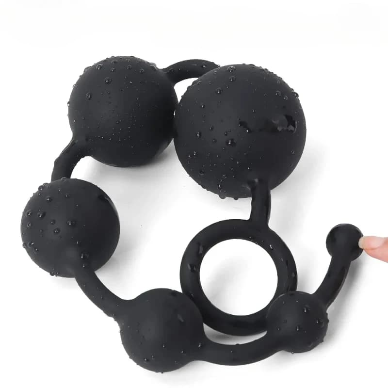 Più dimensioni perline anali giocattoli anali palline anali in Silicone giocattoli del sesso per adulti Big Butt Plug dilatatore anale anale Plug Sextoys
