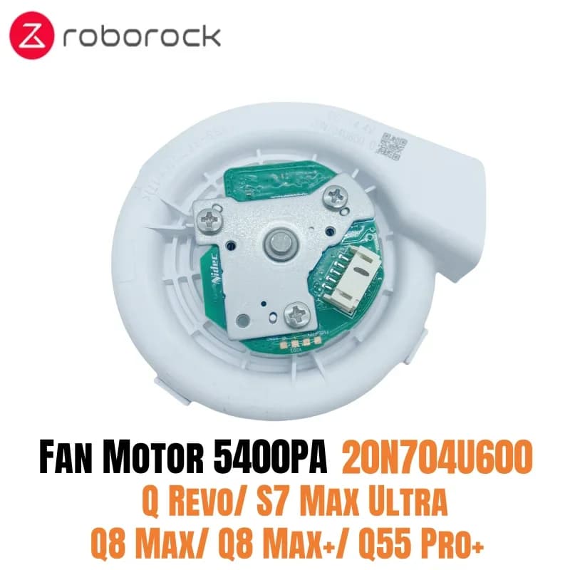 Motore del ventilatore originale 20N704U600 per Roborock Q Revo/ S7 Max Ultra/ Q8 Max/ Q8 Max+/ Q55 Pro+/ Topaz SC Robot aspirapolvere 5400Pa