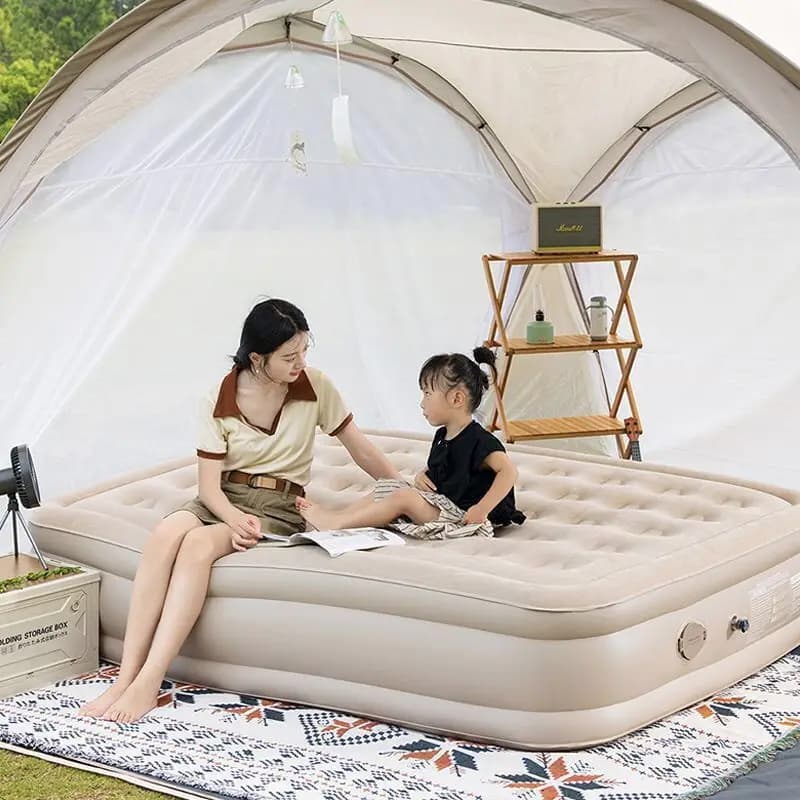 Automatic air mattress for tent, outdoor camping mattress, floor mattress, portable air mattress for home use, simple air bed