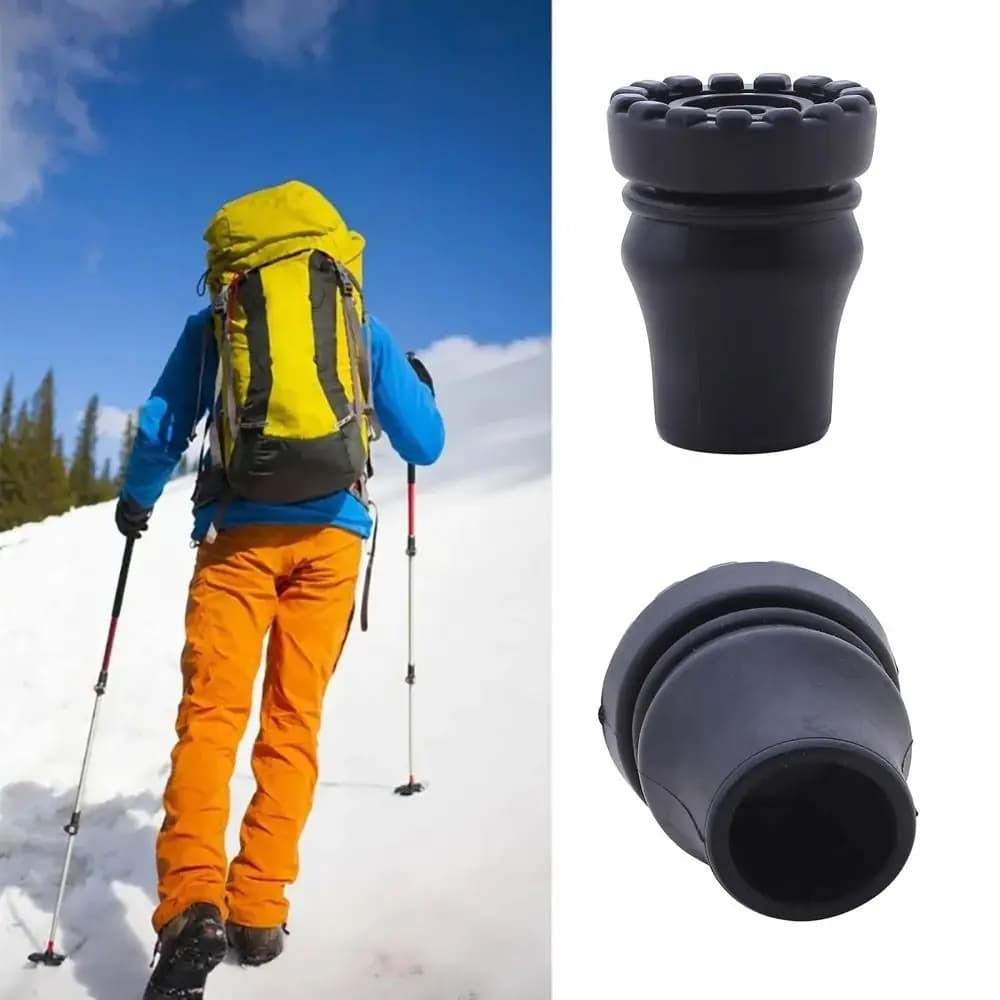 16-22mm Rubber Roller Covers, Durable Trekking Stick Covers, High Quality Walk Stick Covers