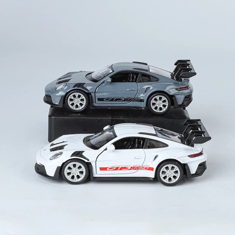 Modellino Auto in Metallo Porsche 911 GT3 RS Scala 1:36, Veicolo Sportivo Supercar Fast & Furious, Giocattolo per Ragazzi, Regalo Hot Wheel