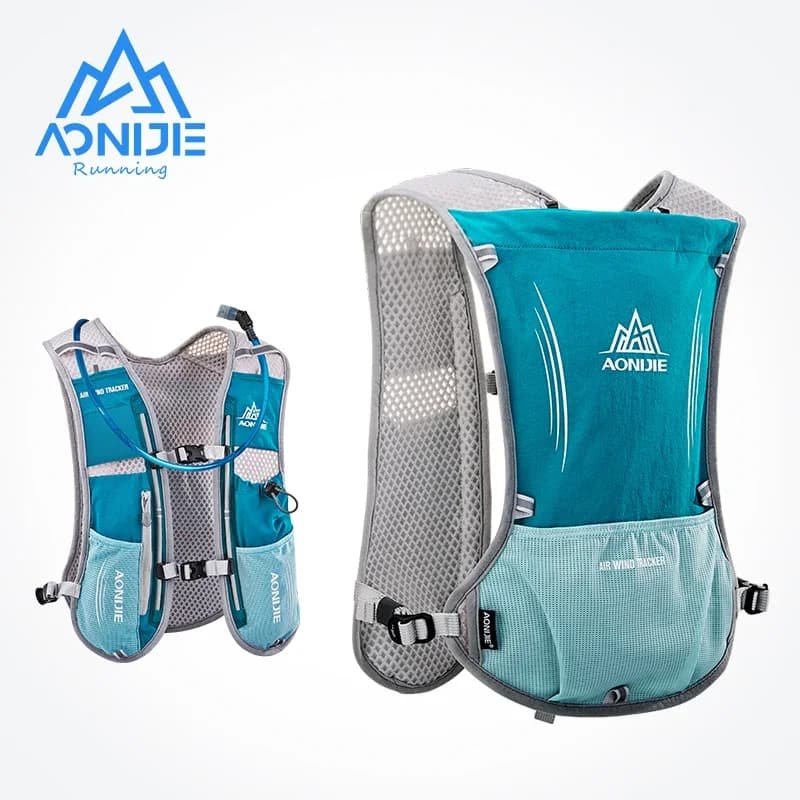 AONIJIE E913S 5L Moisturizing Package Backpack Bag Vest for 2L Watermobile Hiking Race Marathon Race Sport Bottle