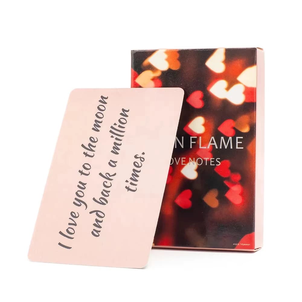 Biglietti oracoli Twin Flame Love Notes Un mazzo di tarocchi da 45 Messaggi per le letture dell'amore, anima gemella