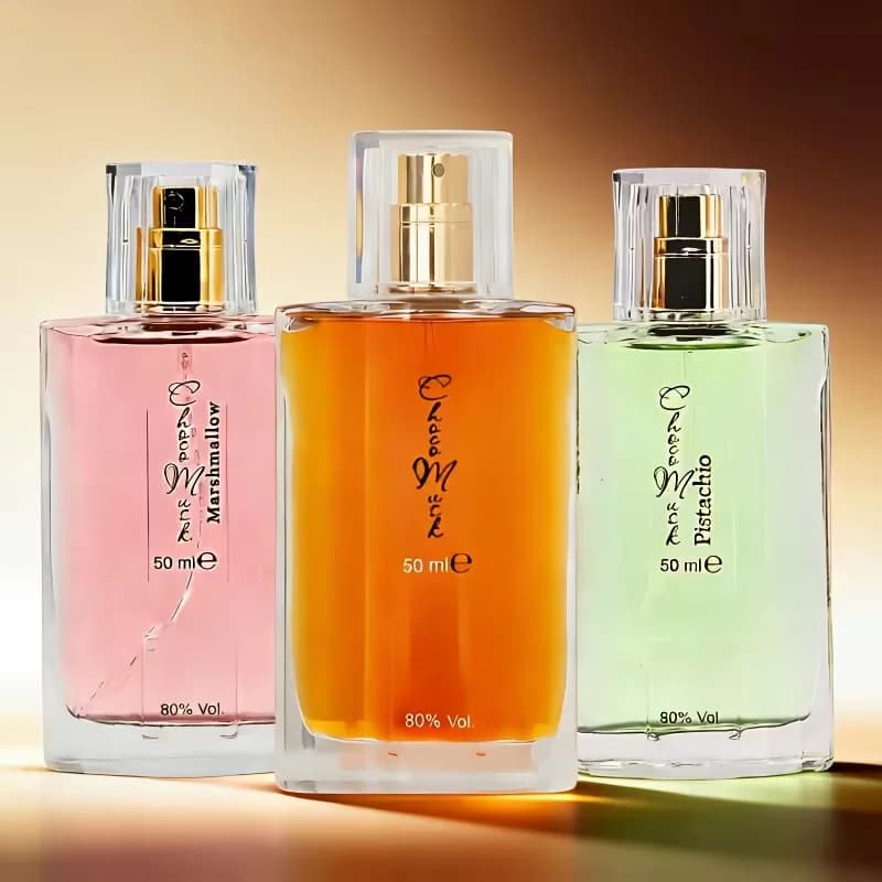 Perfume Al-Rehab Choco Musk - Original, Fragrance Sweet Potato Spray and Pistachio 50ml 1.65 Oz