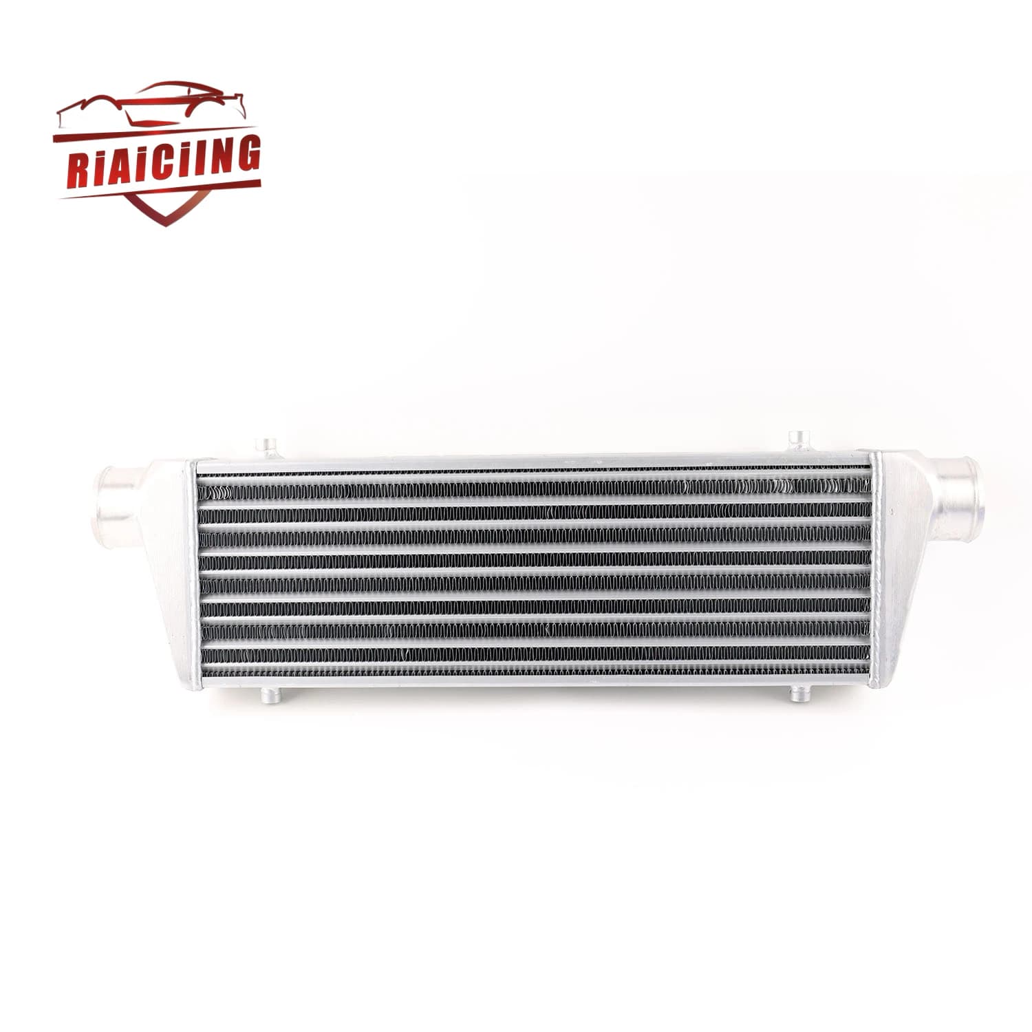 Universal turbo intercooler bar and plate 450x180x65mm OD = 63mm Intercooler with front mounting Light designed Made of aluminium