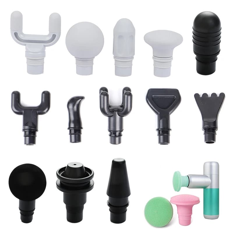 1 pz/1set spare heads for massage gun muscle stimulation body relaxation body modeling exercise strap massage gun HeadPistool