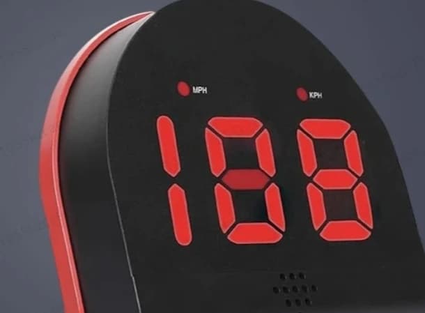 Radar Portatile per la Velocità della Palla | Misura la velocità delle palle e dei proiettili per tennis, baseball, golf, calcio e altro ancora