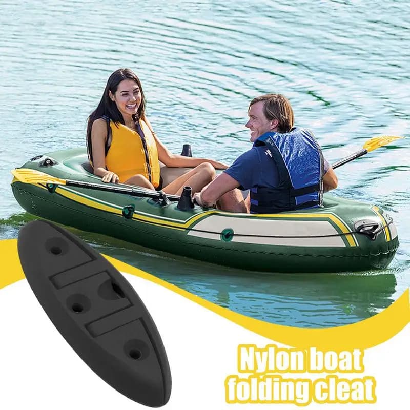 Tacchetti per banchina per barche Tacchetti per corda pieghevoli di grado marino da 5 pollici Accessorio per barca per kayak multifunzionale Tacchetti per dock ribaltabili pieghevoli per