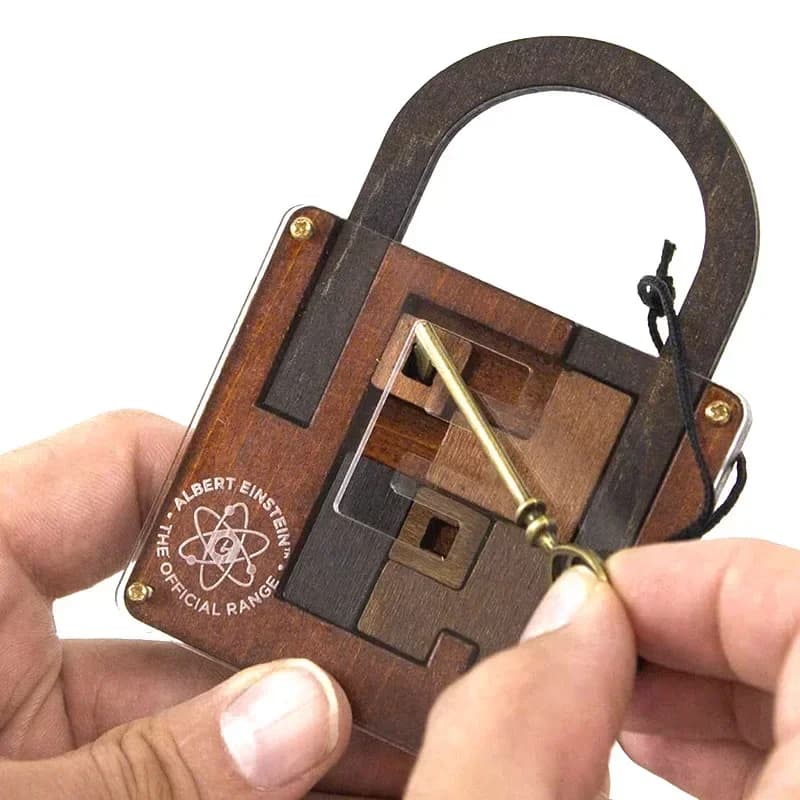 Gioco di puzzle classico del brainteaser in legno impegnativo Gioco perfetto del giocattolo della sfida con blocco IQ, regalo per lo sviluppo cognitivo dei bambini
