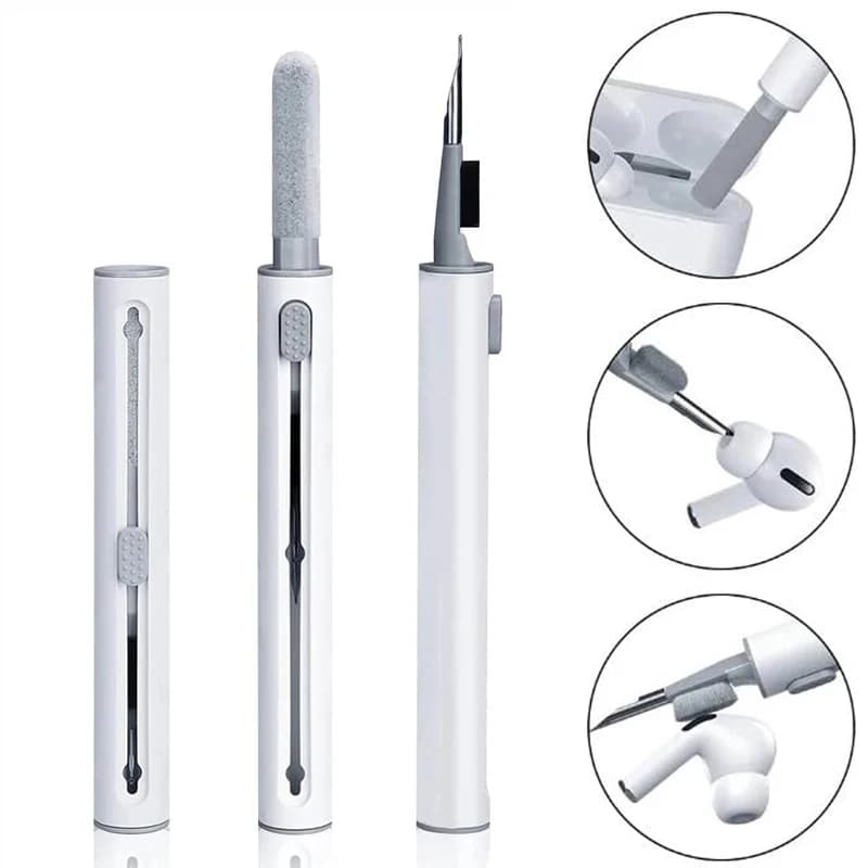 Cleaning kit for wireless earphones for Airpods Pro 1 2 3 Headphone Case 2 in 1 Cleaning Pen Tool for Xiaomi Huawei Lenovo Headset