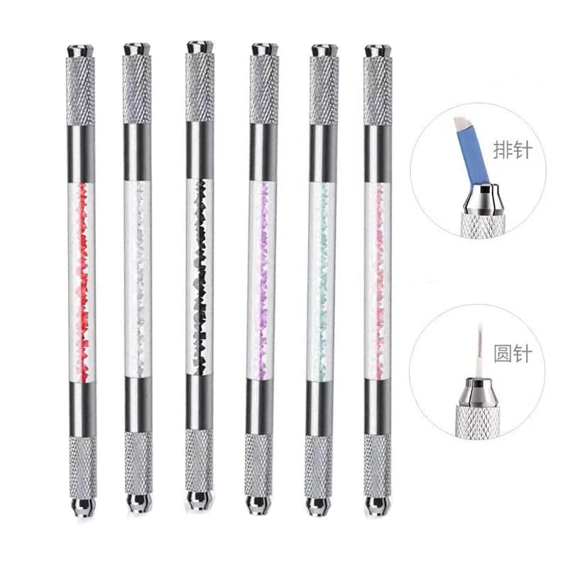 1 pz Trucco Permanente Sopracciglio Del Tatuaggio Pistole Manuali Penna Per Microblading Eyeliner Labbro Tebori 3D Penna Accessori Per Il Trucco Strumento