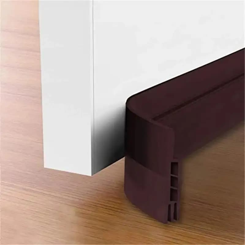 100 centimetri Porta In Silicone Paraspifferi Fondo Striscia di Tenuta Nastro Guarnizione Impermeabile A Prova di Vento Isolamento Acustico Vendita Calda