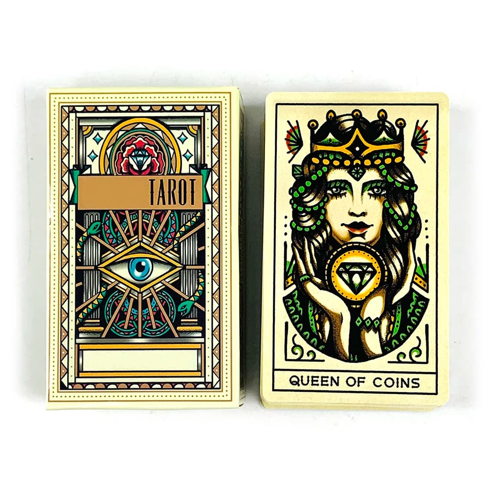 Carte dei tarocchi di vendita calda Un mazzo dei 78 tarocchi Guida PDF Futuro Divinazione Borad Giochi Gioco di carte per riunioni di famiglia