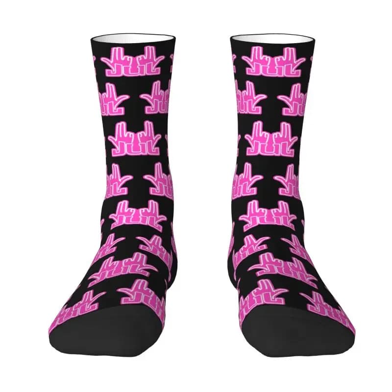 JUL Unisex Custom Socks, Nice Socks with Patterns of French Rapper, for All Seasons
