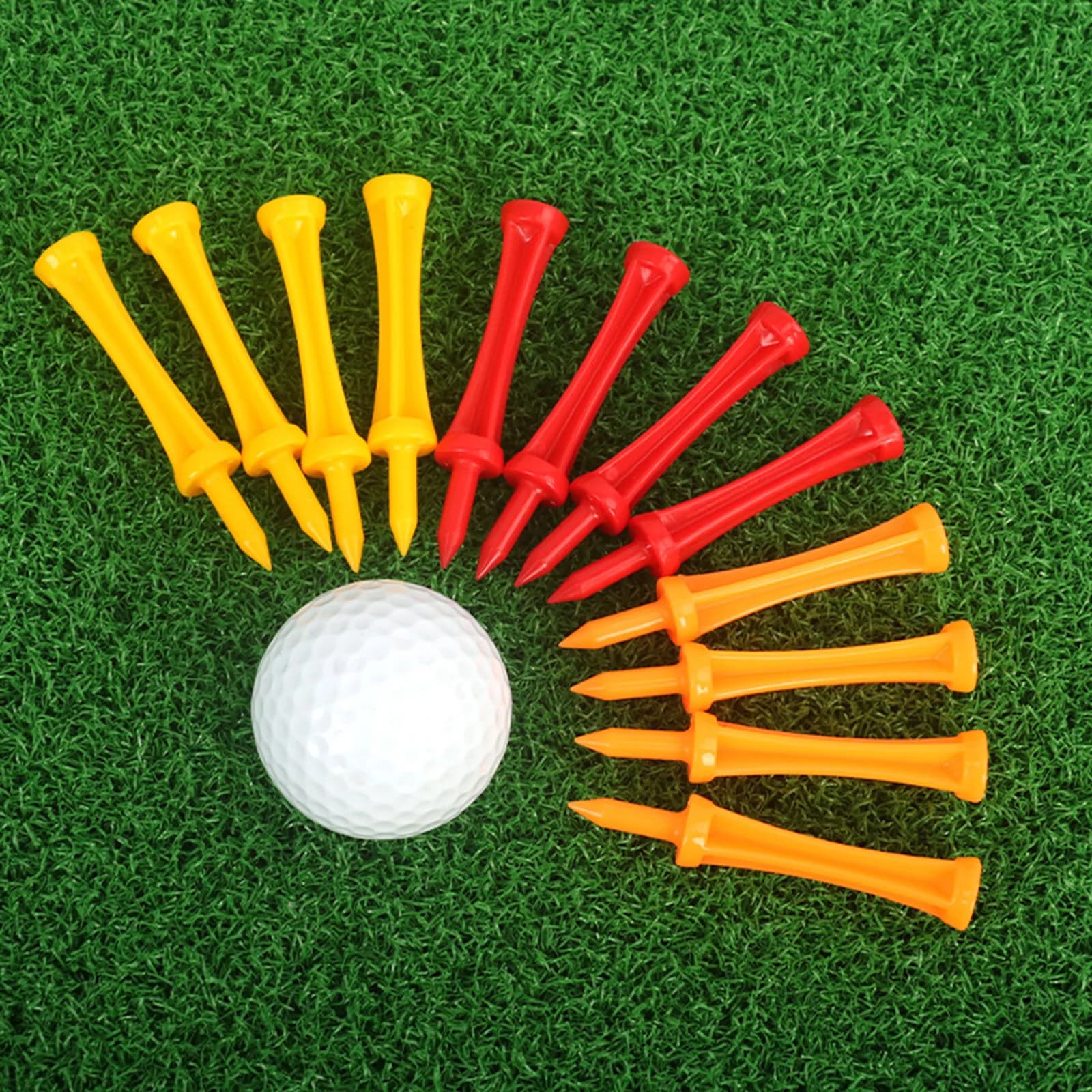 Porta Tee da Golf in Plastica Resistente, Supporto Professionale Portatile per Palline da Golf per Uomini e Donne, Attività Sportive ed Esercizio Fisico