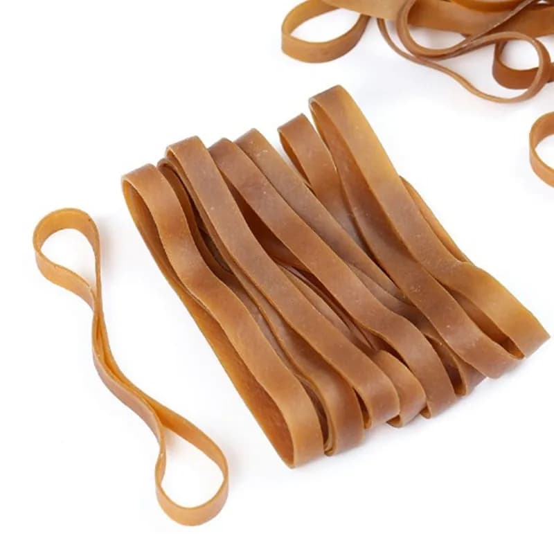 20 pezzi di elastici grandi, elastico per ufficio 102*10mm, elastici resistenti per forniture domestiche, fascia per bidone della spazzatura, fascette per cartelle di File