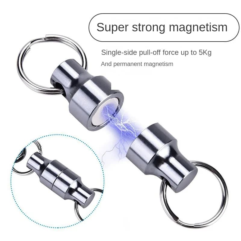 Pesca alla carpa Imans Supporto per rilascio dello strumento Divaricatore per pesca a mosca Clip per rilascio della rete con portachiavi Moschettone Clip da pesca Pesca