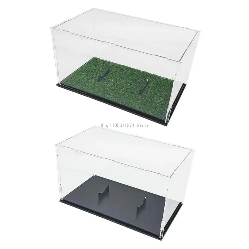 Football Showcase with Support, Clear Acrylic Football Showcase Football Case for Baseball, Football, Volleyball