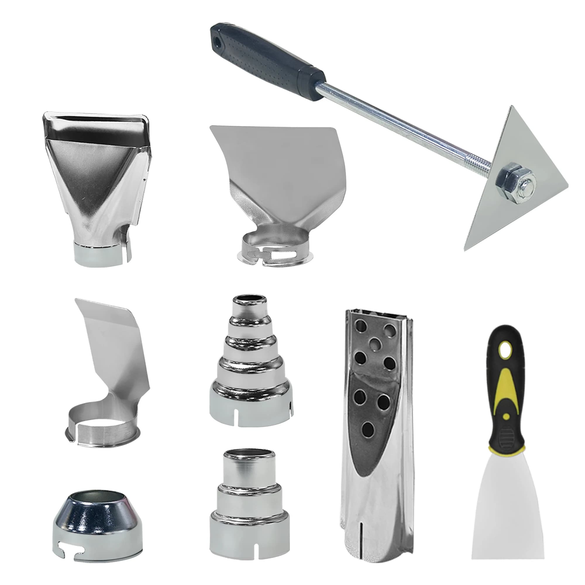 Heat gun nozzle for hot air gun for construction of hairdryer spoon reflector scraper cone nozzle glass protection diameter 35mm