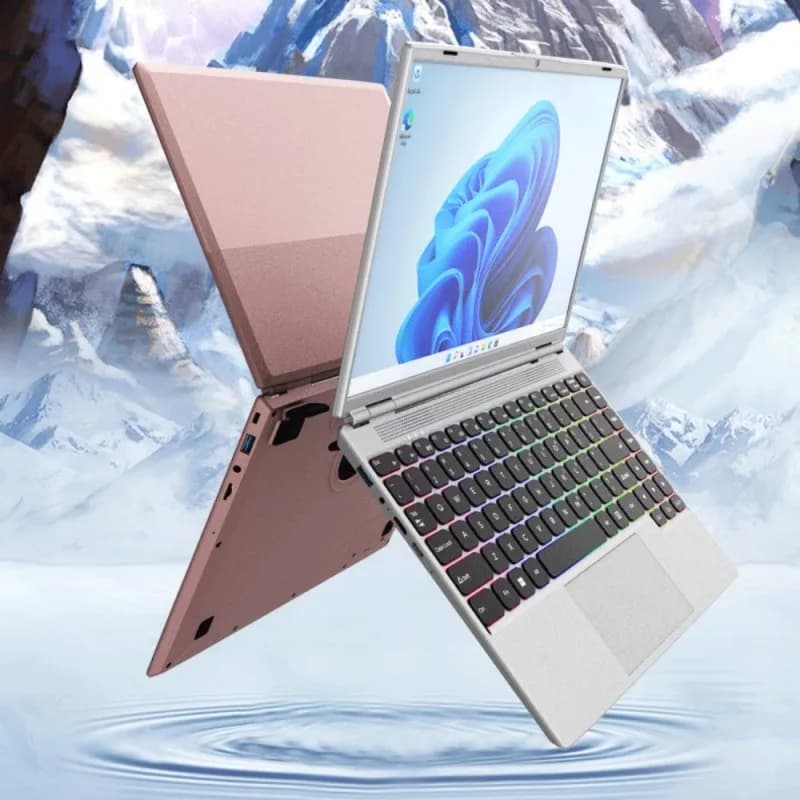 2023 NUOVO Ram 6G DDR4 ROM 128G SSD N5095 14 pollici Intel Quad Core Windows 10 Pro Computer portatile per studenti economico