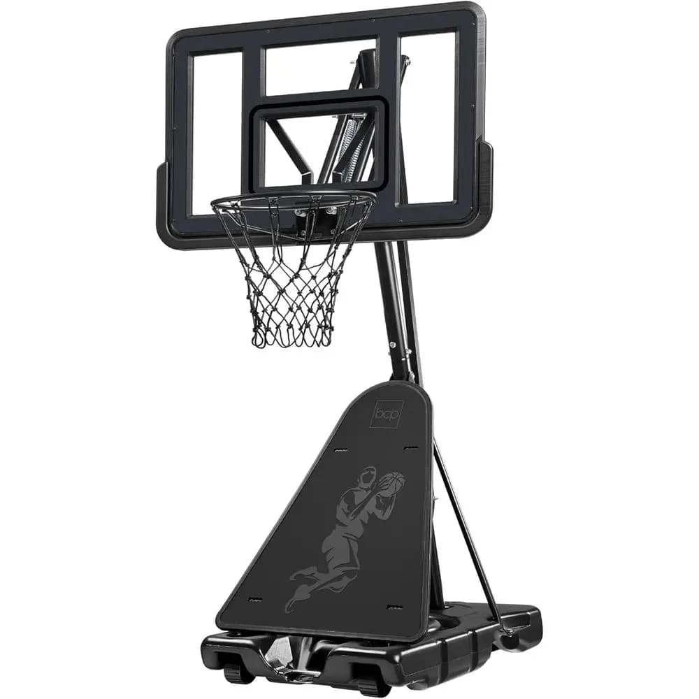 Adjustable 4.4-10t Basketball Basket Box with Infrangible Table, Return Ball and Gel Base System