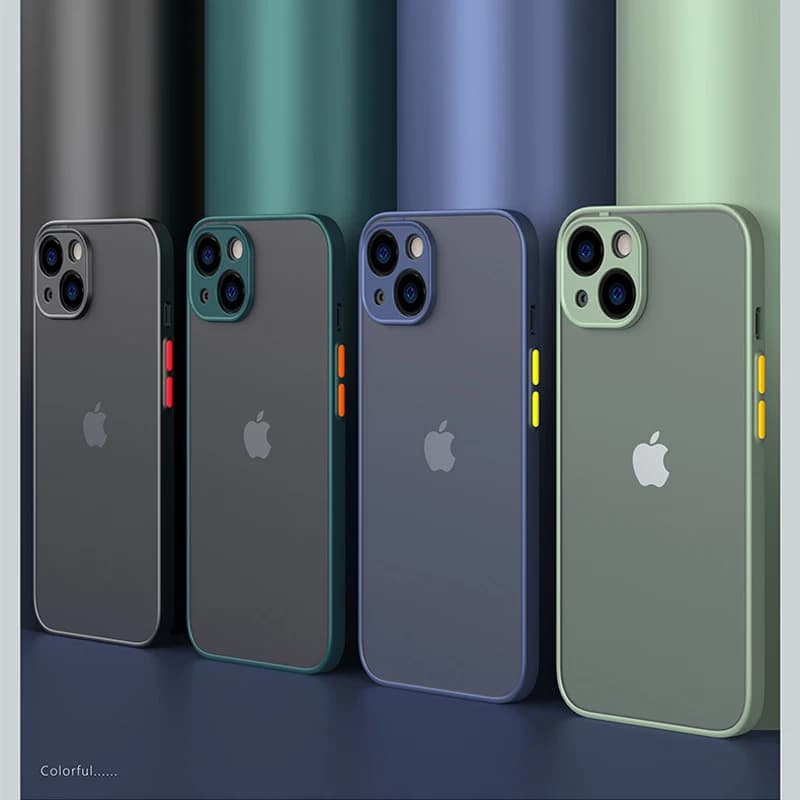 New Anti-shocket armor Phone Case For iPhone 15 11 12 13 Mini 14 Pro XR X X Xs Max 7 8 Plus SE 2020 Cover Dura In Silicone Capa