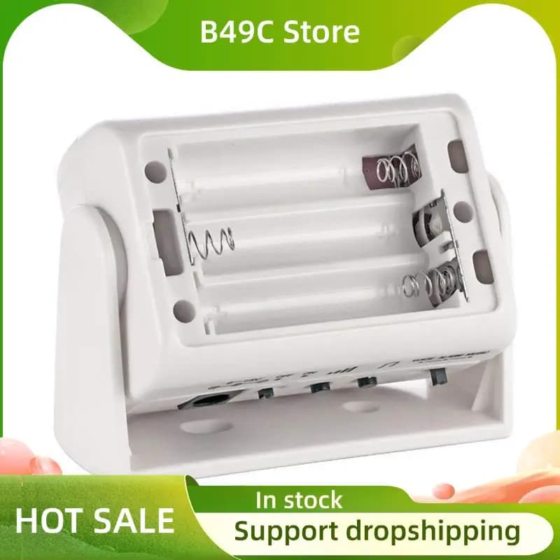 B49C 2X Wireless Guest Benvenuto Carillon Allarme Campanello per porta Sensore di movimento PIR a 32 canti per ingresso negozio Protezione di sicurezza aziendale