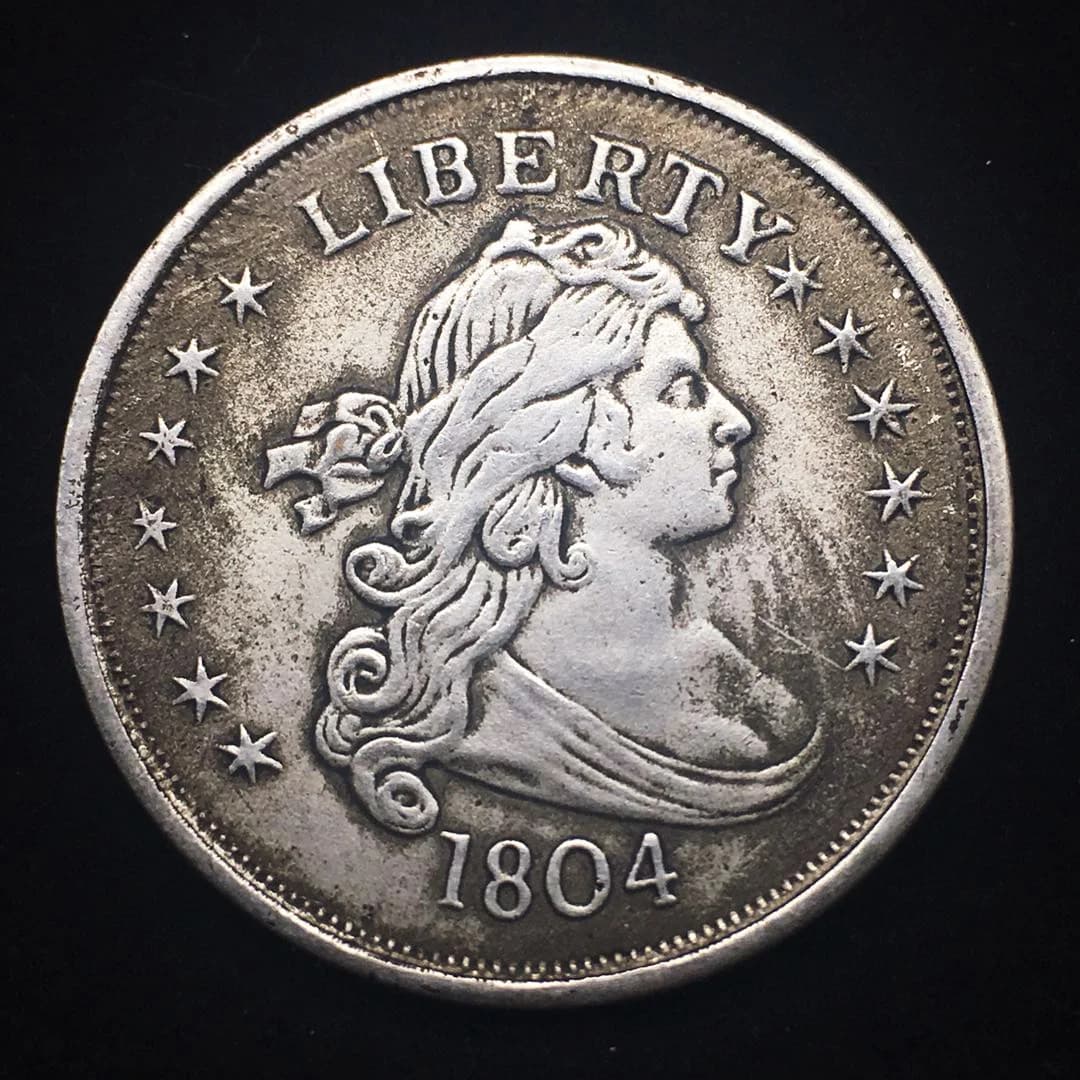 Medaglia USA Morgan Liberty Moneta da dollaro commerciale Moneta d'argento americana di alta qualità Oggetti da collezione Decorazioni per la casa Monete artigianali Regalo di Natale