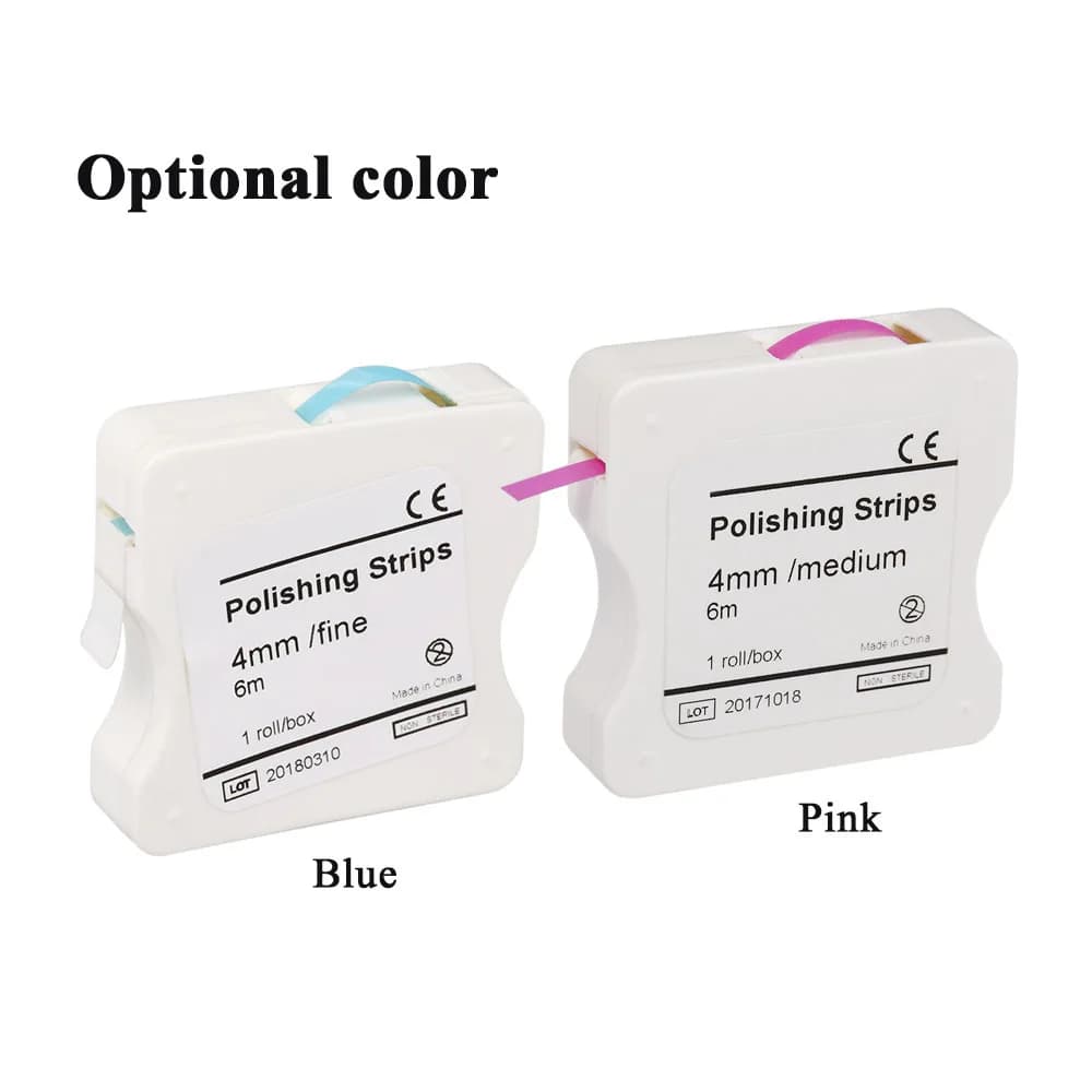 6M/Rotol Dental polishing strips Resin Teeth grinding Teeth whitening Materials for dentistry 2.5mm 4mm