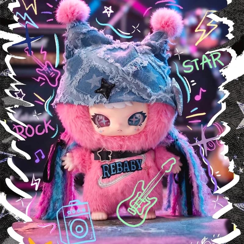 Rebaby Teenage Era Serie 400% Blind Box, Bambola Anime Carina, Mystery Box, Figurina Anime da Collezione, Decorazione per la Stanza, Giocattolo, Regalo per Ragazze