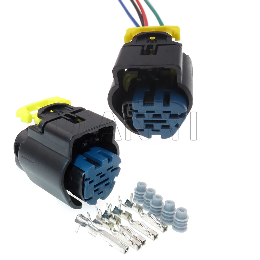 1 Set adattatore per cavo di avviamento a 5 vie per Honda Accord Odyssey CRV 1928405159 pompa del carburante per Auto connettore per pompe a benzina spina sigillata per Auto